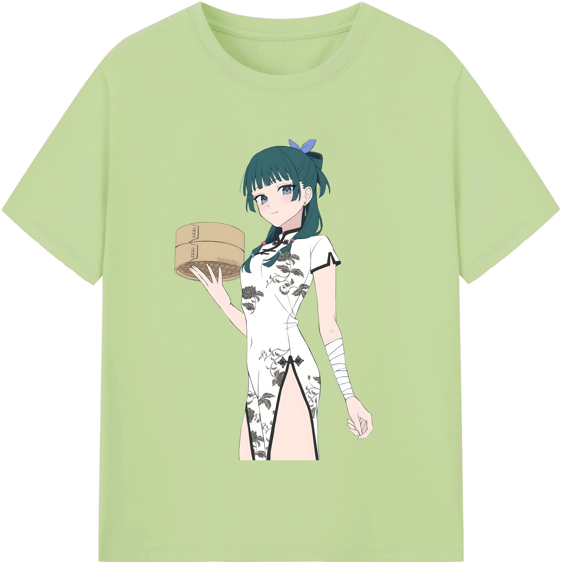（画像用） 薬屋のひとりごと The Apothecary Diaries 綿100％半袖Tシャツ（フロントプリント）